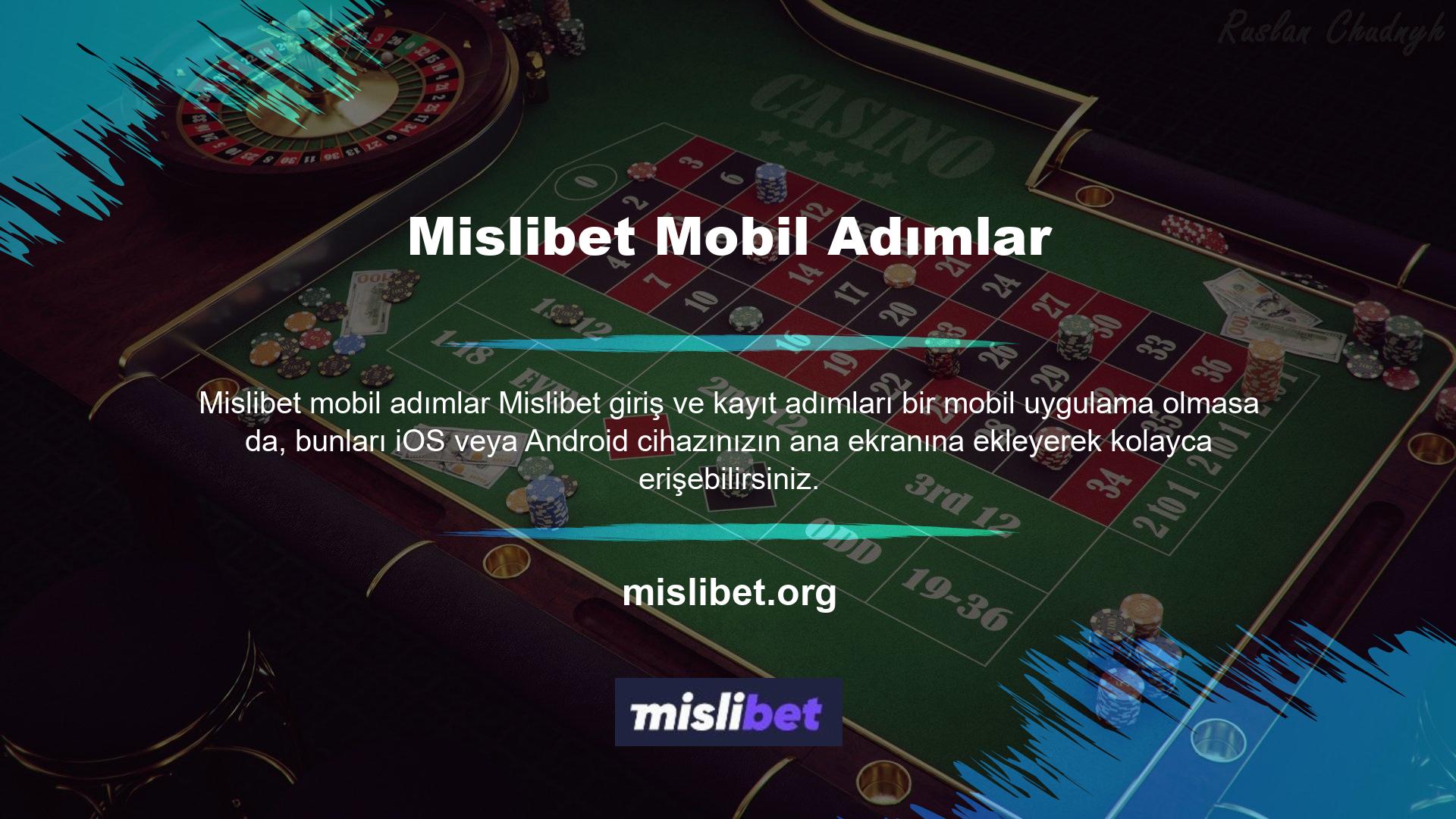 Mislibet Android Cihaz web sitesine eriştikten sonra,'Settings 'sekmesine gidin